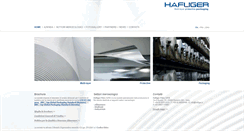 Desktop Screenshot of hafliger.it